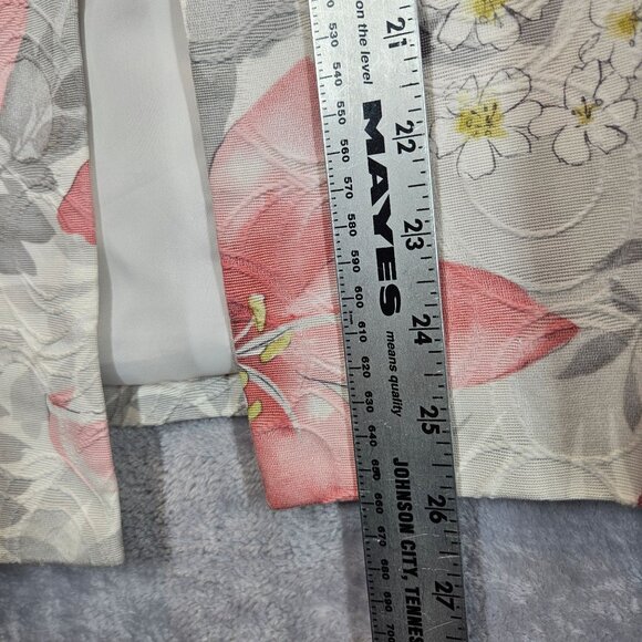 Alfred Dunner feminine floral formal jacket Womens 12 open career wedding party - Picture 3 of 9